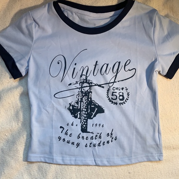 Brand new unworn blue top - Picture 3 of 3